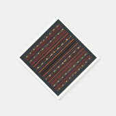 Peruaanse Inca Weaving Design Stripes Servetten (Hoek)