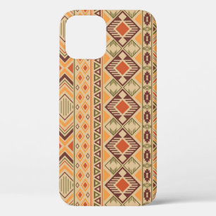 Peruaanse Indiër: Tribal Geometric Naadloos Case-Mate iPhone Case