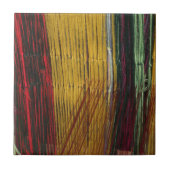 Peruaanse kleuren tegeltje (Voorkant)