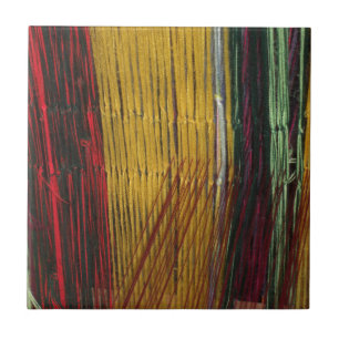 Peruaanse kleuren tegeltje