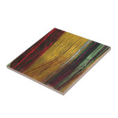 Peruaanse kleuren tegeltje (Zijkant)