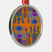 Peruaanse Koningen Metalen Ornament (Rechts)