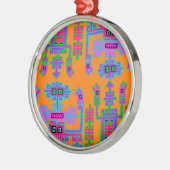 Peruaanse Koningen Metalen Ornament (Links)