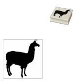 Peruaanse lama kunststempel rubberstempel (Gestempeld)