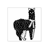 Peruaanse lama kunststempel rubberstempel (Afrduk)