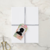 Peruaanse lelie pastelkleur lint labels voor begra cadeaulabel (Met Touw)