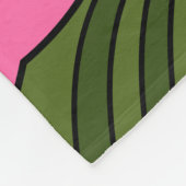 Peruaanse Lilies Fleece Deken (Hoek)