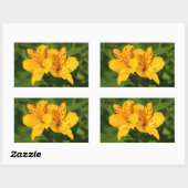 Peruaanse Lilies Rechthoekige Sticker (Vel)