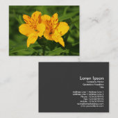 Peruaanse Lilies Visitekaartje (Voorkant / Achterkant)