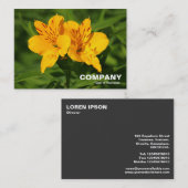 Peruaanse Lilies Visitekaartje (Voorkant / Achterkant)