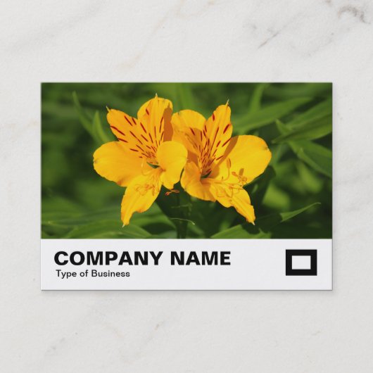 Peruaanse Lilies Visitekaartje (Voorkant)