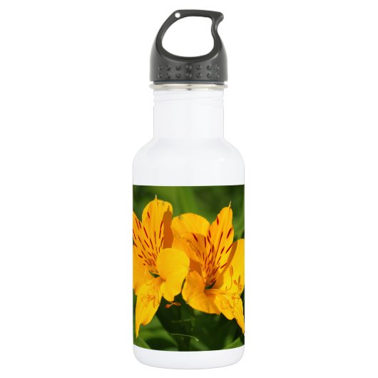 Peruaanse Lilies Waterfles (Voorkant)
