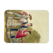 Peruaanse Mannen en vrouwen in traditioneel kostuu Magneet (Horizontaal)