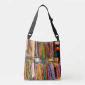 Peruaanse markt crossbody tas (Voorkant)