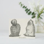 Peruaanse mummies briefkaart (Staand voorkant)