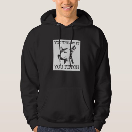 Peruaanse naakthond hoodie (Voorkant)