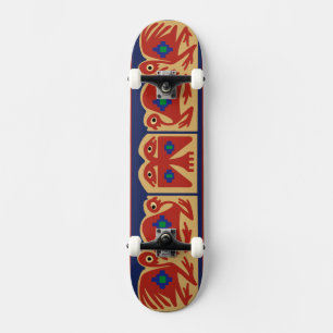 Peruaanse Tribale Vogel Skateboard