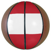 Peruaanse vlag basketbal (Verticaal)