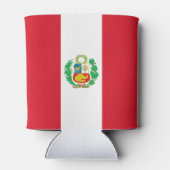 Peruaanse vlag blikjeskoeler (Achterkant)
