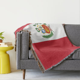Peruaanse vlag deken