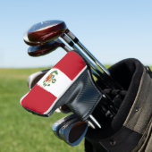 Peruaanse vlag golfheadcover (Insitu)
