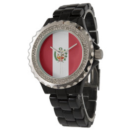 Peruaanse vlag horloge