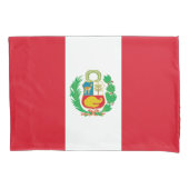 Peruaanse vlag kussensloop (Voorkant)