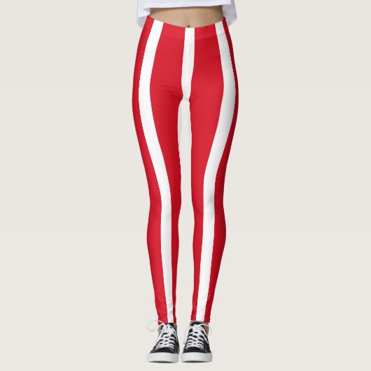 Peruaanse vlag leggings (Voorkant)