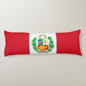Peruaanse vlag lichaamskussen (Achterkant)