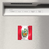 Peruaanse vlag magneet (Insitu (Vaatwasser))