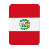 Peruaanse vlag magneet (Verticaal)