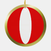Peruaanse Vlag Ornament (Achterkant)