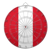 Peruaanse vlag (Peru) Dartbord (Voorkant)