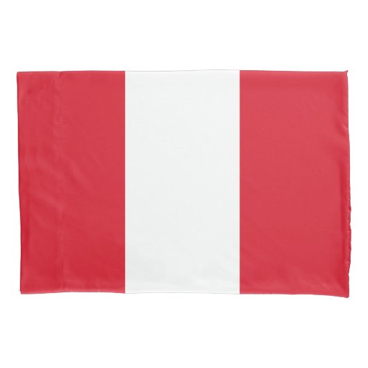 Peruaanse vlag (Peru) Kussensloop (Voorkant)