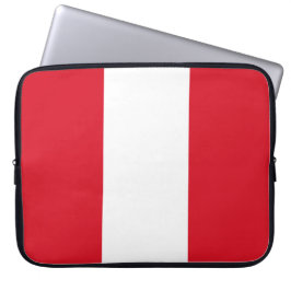 Peruaanse vlag (Peru) Laptop Sleeve