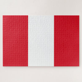 Peruaanse vlag (Peru) Legpuzzel