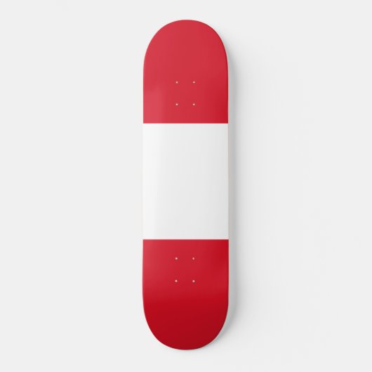 Peruaanse vlag (Peru) Persoonlijk Skateboard (Voorkant)