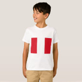 Peruaanse vlag (Peru) T-shirt (Voorkant volledig)
