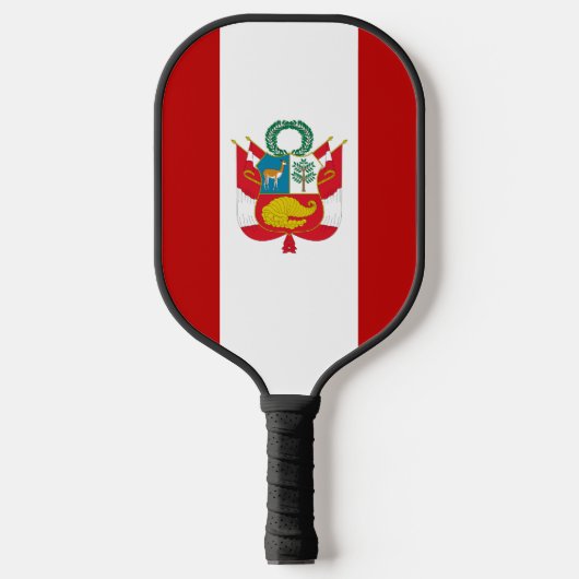 Peruaanse vlag pickleball paddle (Voorkant)