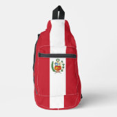Peruaanse vlag sling bag (Voorkant)