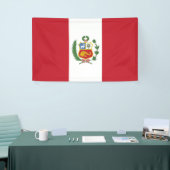 Peruaanse vlag spandoek (Beurs)