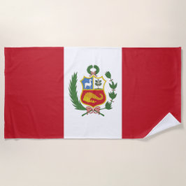 Peruaanse vlag strandlaken
