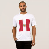Peruaanse vlag t-shirt (Voorkant volledig)
