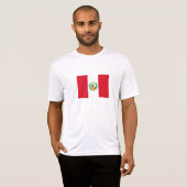 Peruaanse vlag t-shirt (Voorkant volledig)