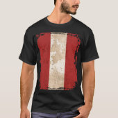 Peruaanse vlag t-shirt (Voorkant)