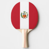 Peruaanse vlag tafeltennisbatje (Voorkant)
