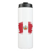 Peruaanse vlag thermosbeker (Voorkant)