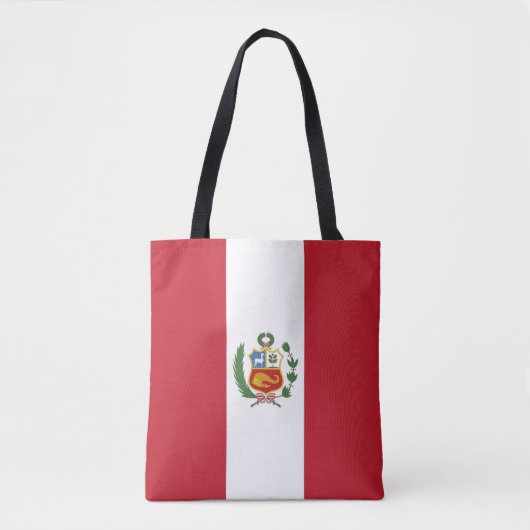 Peruaanse vlag tote bag (Voorkant)