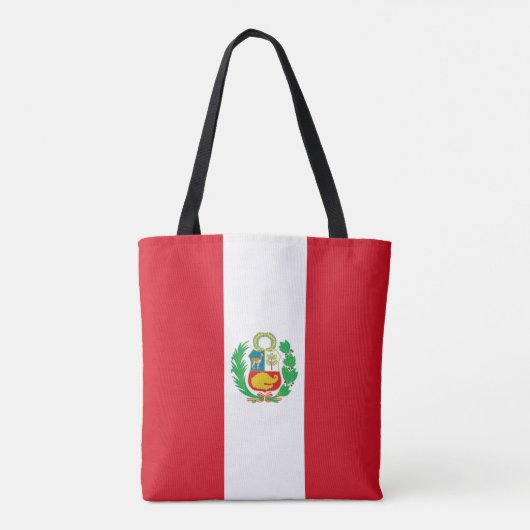 Peruaanse vlag tote bag (Achterkant)