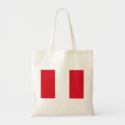 Peruaanse vlag tote bag (Voorkant)